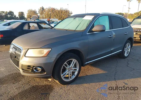 2015 Audi Q5 2.0T Premium из США, поврежденный, VIN WA1LFAFPXFA035308